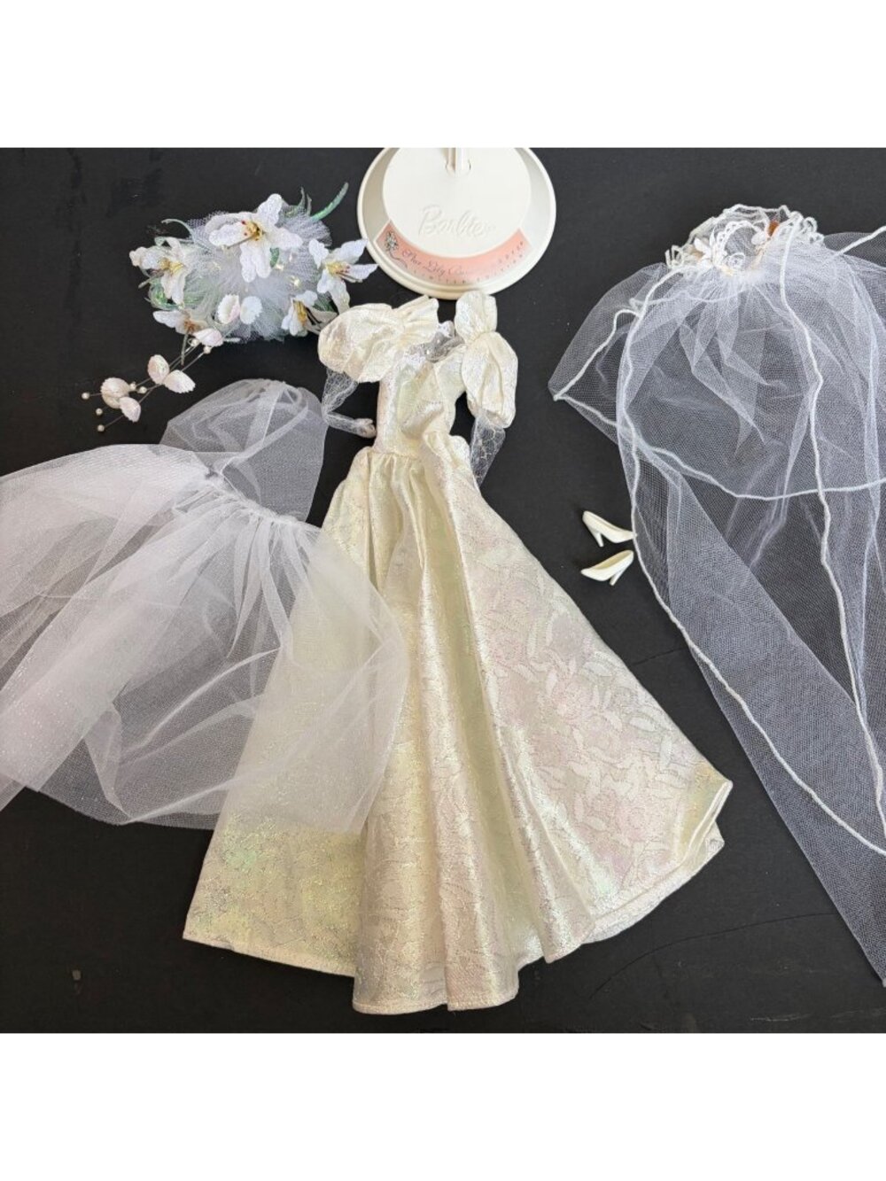 Barbie Star Lily Bride Wedding Dress Set Outfit Limited Edition 1985